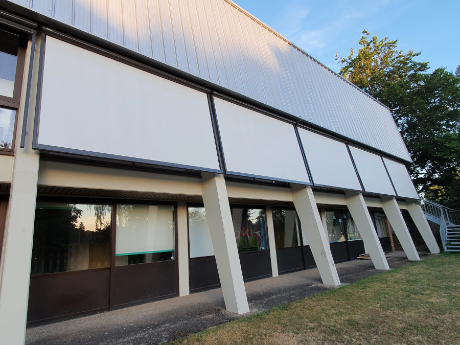 Referenzbild KlapMarkisen & Senkrechtmarkisenpläden