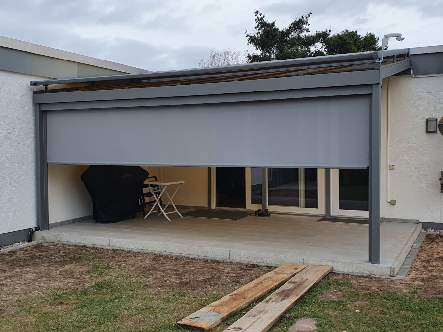 Referenzbild Markisen & Senkrechtmarkisen